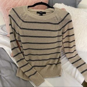 Forever 21 striped knit sweater